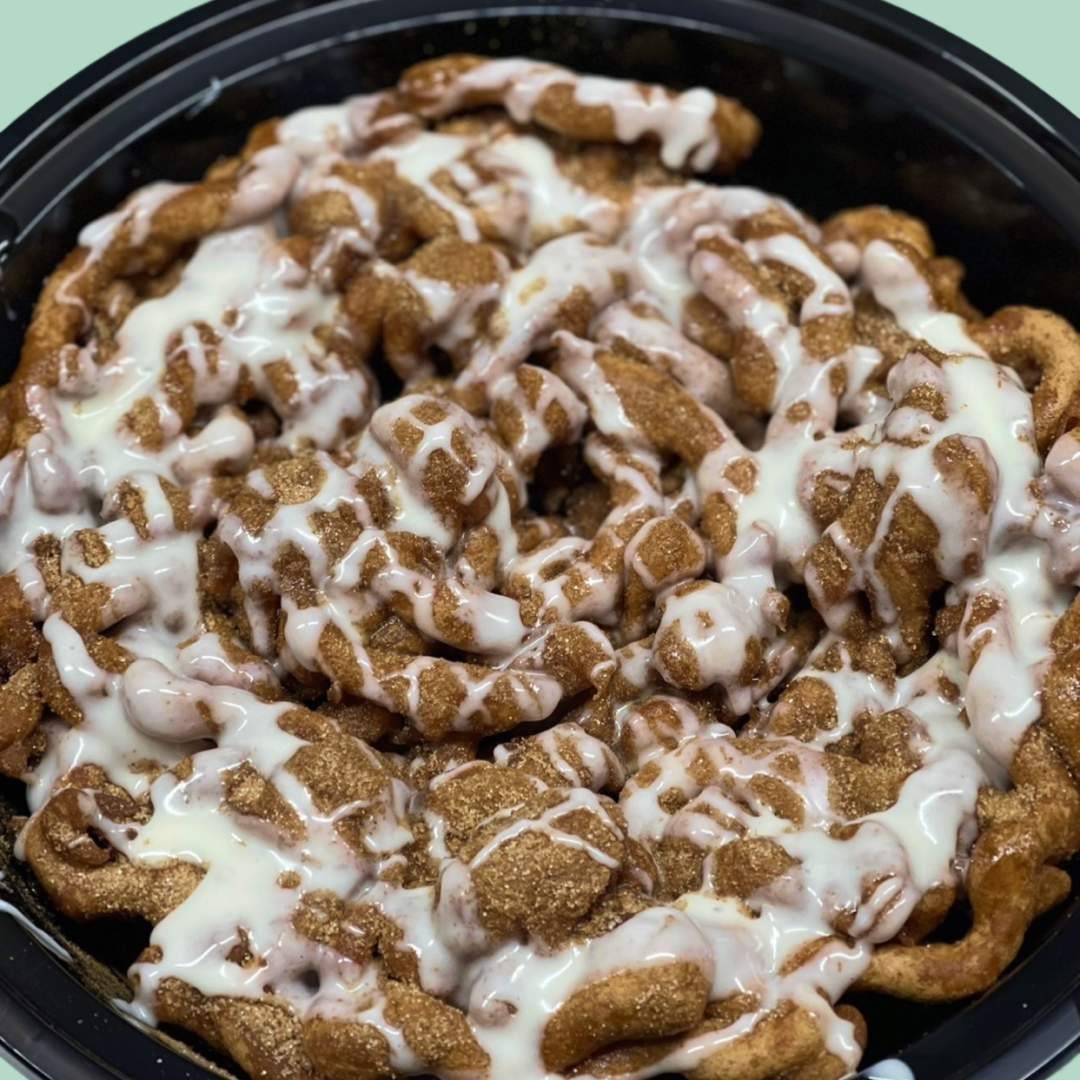 CinaCream Funnel Cake