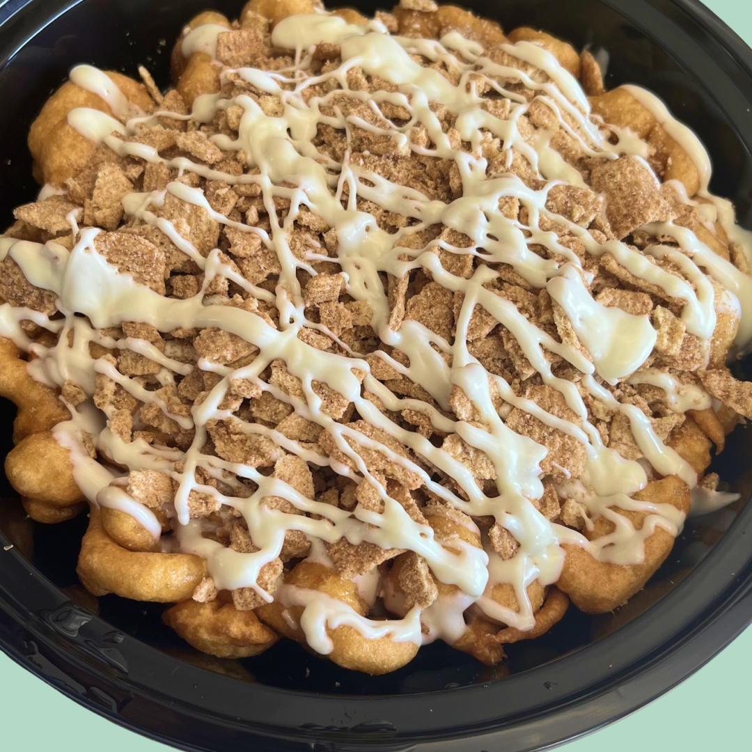 CinaToast Funnel Cake